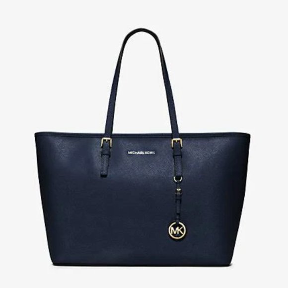 Michael Kors Handbags - Michael Kors Ciara Navy Tote